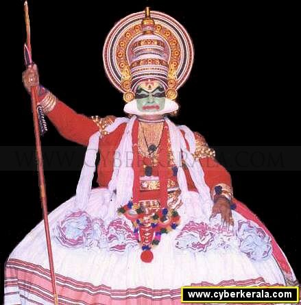 Kalamandalam Gopi as Arjunan in Kalakeya Vadham