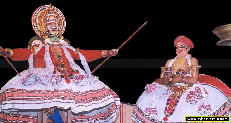 Kalamandalam Gopi as Arjunan in Kalakeya Vadham