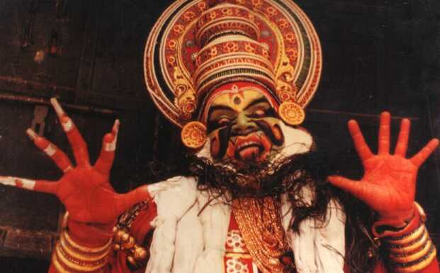 Kottakkal Sasidharan Nair as Rowdra Bheeman in Duryodhanavadham