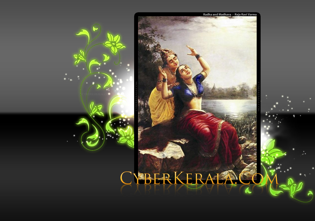 Wallpaper - Radha and Madhava